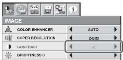MITSUBISHI XL7000U - Press the MENU button. - 4