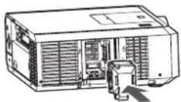 MITSUBISHI XL7000U - To replace the lamp: - 4