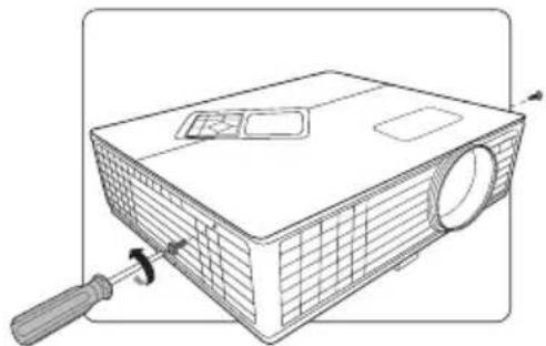 VIEWSONIC PJD5126 - Hg – La lampe contient du mercure. Traiter en accord avec les lois locales de mise au rebut. Voir www.lamprecycle.org - 1