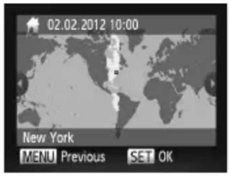 CANON PowerShot SX240 HS - Set the date and time. - 2