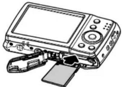 CASIO QV-R70 - Insérez une carte mémoire. - 2