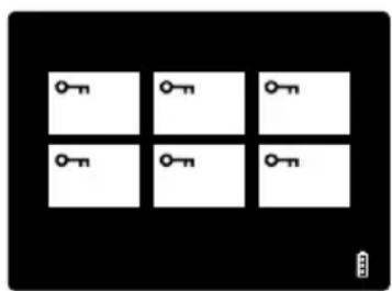 Image showing six identical icons each containing a 'n' symbol, arranged in two rows.