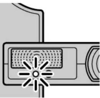 CONTAX SL300R T - Self-timer LED (red) - 2