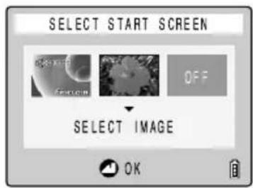 SELECT START SCREEN SELECT IMAGE