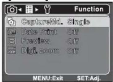 HITACHI HDC-886E - Capture Menu - 3