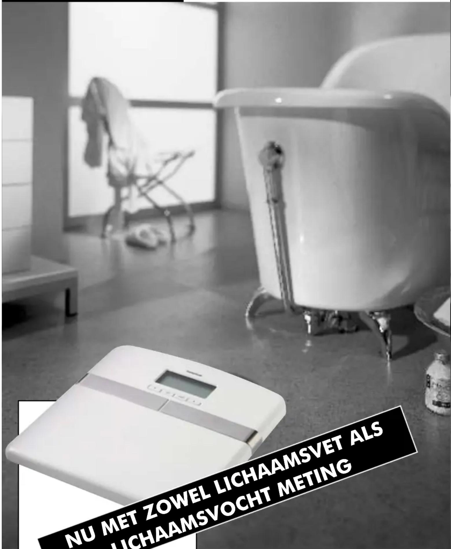 NU MET ZOWEL LICHAAMSVET ALS LICHAAMSVOCHT METING