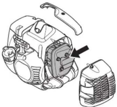 HUSQVARNA 327PT5S - Geluiddemper - 2