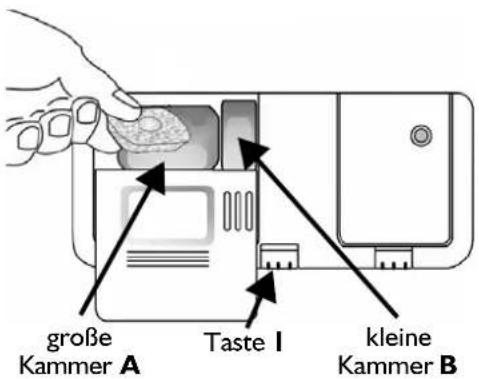 große Kammer A Taste I kleine Kammer B