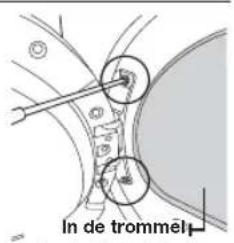 In de trommel