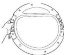 SAMSUNG SDC1H719 - INVERSION DU HUBLOT (SDC1H709/ SDC1H719/ SDC35701/ SDC35711) - 7