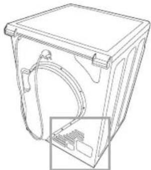 SAMSUNG SDC1H719 - RACCORDEMENT DU TUYAU DE VIDANGE - 1
