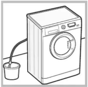 HOTPOINT Maxi WMD 742 - Handmatige opening van de deur - 1