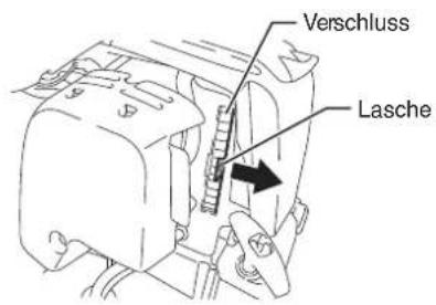 Verschluss Lasche