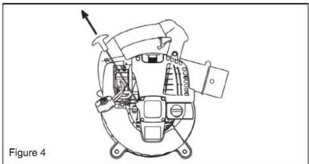 MAKITA BHX2501X - 1) When the engine is cold or after refuelling - 3