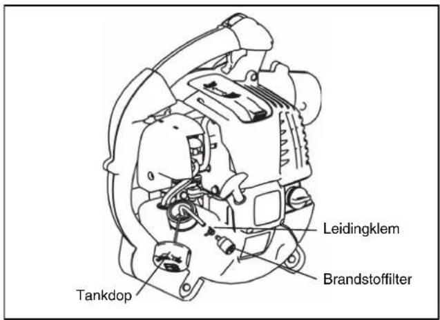 Leidingklem Brandstofffilter Tankdop