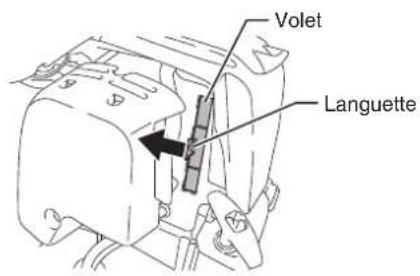 Volet Languette