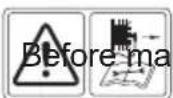 FLORABEST FBM 190 A1 - Symbols on the device - 6