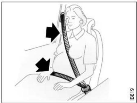 SAAB 9-3 (1999) - Front seat belts - 2