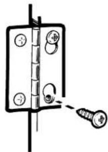 GE DBXR300GGWS - Reversing the Door - 3