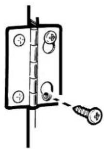 HOTPOINT NVLR223EFWO - Reversing the Door - 3