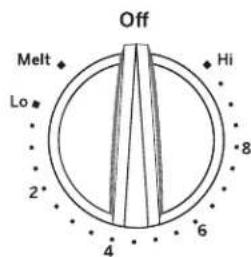 Off Melt Hi Lo 2° 4 6 8