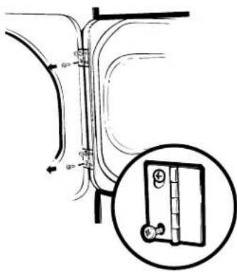 GE Profile DPSB613GDCC - About reversing the door. - 1
