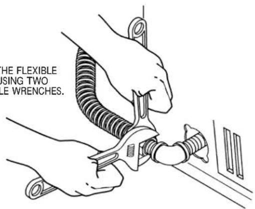 THE FLEXIBLE SING TWO WRENCHES.
