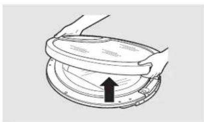 GE DCVH660GHMR - Remove Door Assembly - 4