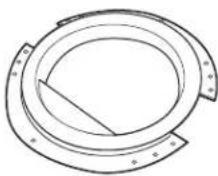 GE DCVH660GHMR - DOOR PARTS - 3