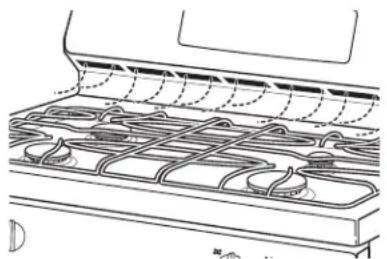 GE JGB620FSA - Oven Air Vents - 1
