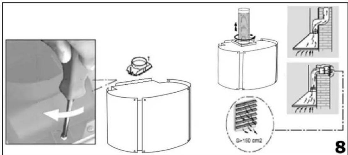 Technical diagram illustrating a mechanical assembly process with labeled components and directional arrows indicating motion or movement.