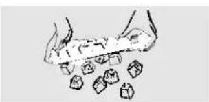 GE GTT15HBMCC - To replace the step shelf: - 2