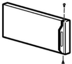 GE GTT15HBMCC - Transfer Frozen Food Compartment Door Handle (cont.) - 1