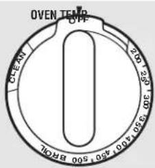 OVEN TEMPO OFF CLE 40 200 250 300 350 400 450 500 500 550 BROOL