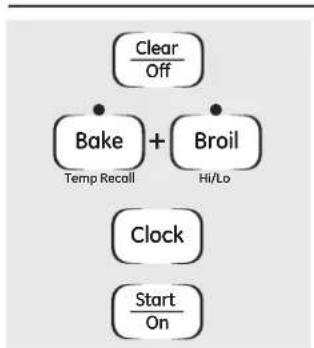GE JBP25BMWH - How to Set Sabbath Feature for Timed Baking—Immediate Start and Automatic Stop - 1