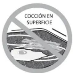 COCCIÓN EN SUPERFICIE