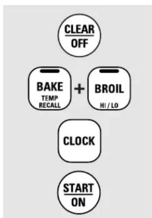 GE JBS55BJBB - How to Set for Regular Baking/Roasting - 1