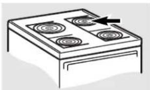 GE JSP26BDWH - Lift-Up Cooktop - 1