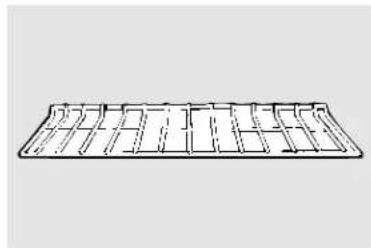 Simple line drawing of a rectangular grid pattern with no text or symbols