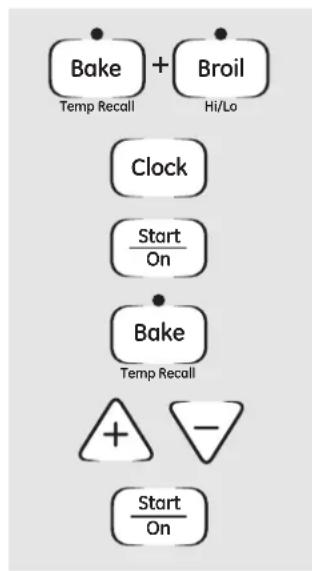 GE Spectra JBP35CDCC - Using the Sabbath Feature. - 1