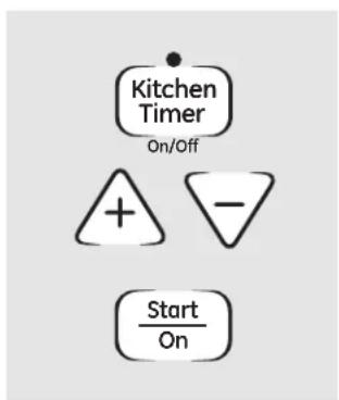 Kitchen Timer On/Off + - Start On