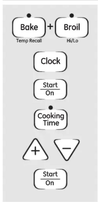GE JBP35CMCC - How to Set Sabbath Feature for Regular Baking/Roasting - 1