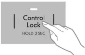 Control Lock HOLD 3 SEC