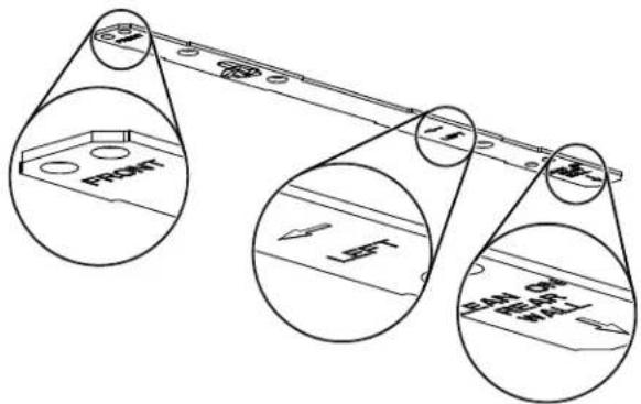 Technical diagram showing three mechanical components with labeled parts and circular insets for detail views.