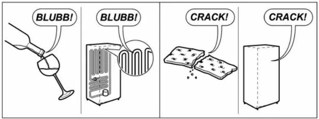 BLUBB! BLUBB! CRACK! CRACK!