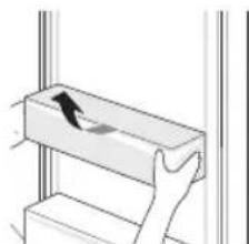 LG LSR100RU - Removing the Freezer Door Basket and Lower InstaView Basket - 1
