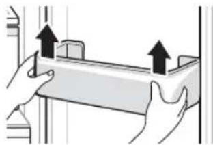 LG LSR100RU - Cleaning the Door Basket Removing the Left Fridge Door Basket - 1