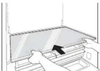 LG LSR100RU - Refitting the Vegetable Drawer Box - 3