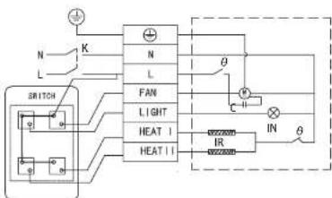 Martec MBHA800W - ELECTICAL WIRING - 1