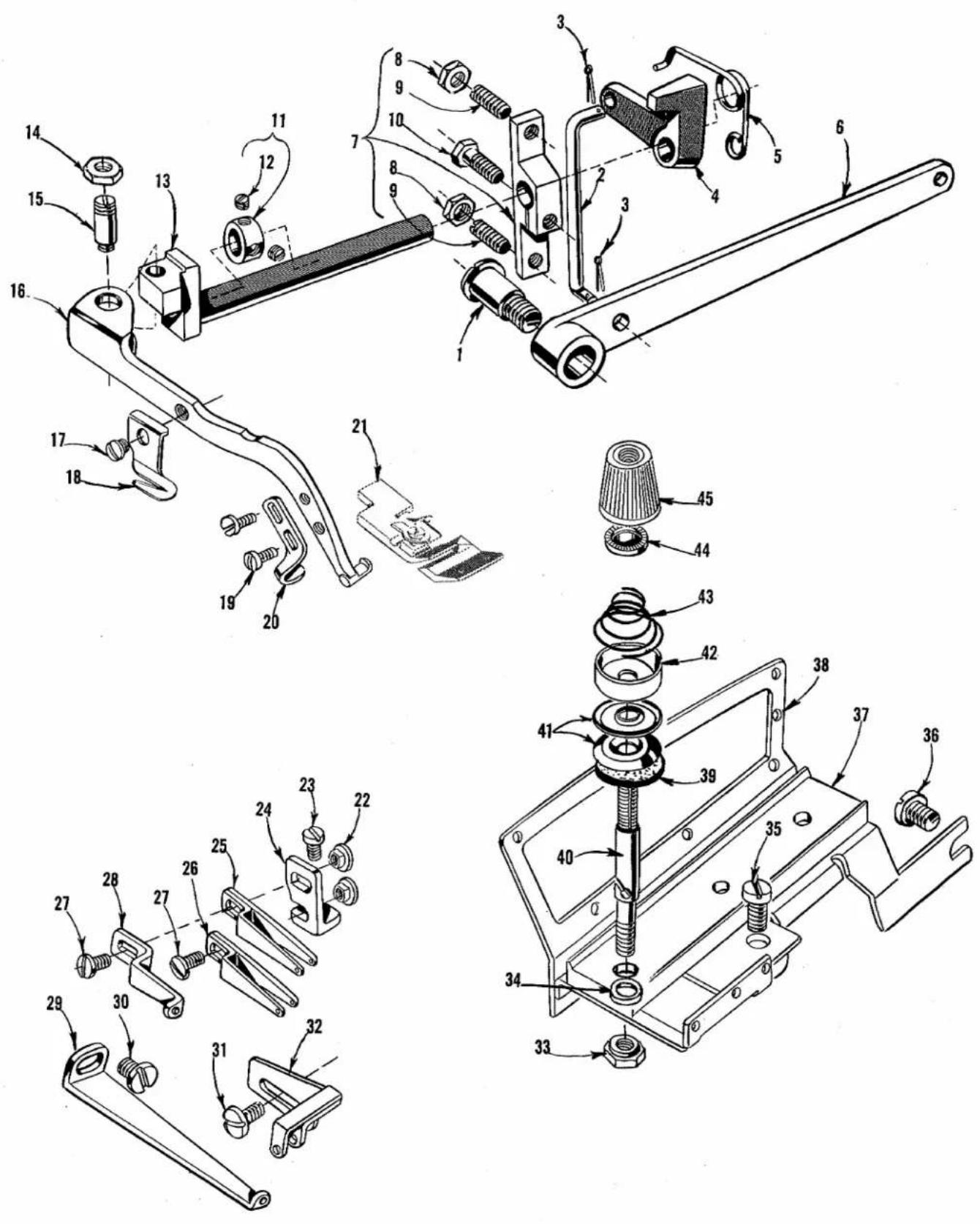 Union Special 39500TM - TORQUE REQUIREMENTS - 7